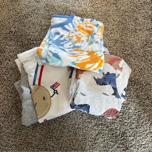 Cotton Summer Boys Pajama Sets (3) size 8